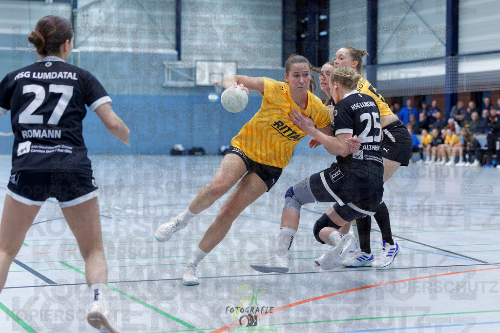 Handball Frauen Oberliga Mitte, HSG Eibelshausen/Ewersbach - HSG Lumdatal | Handball Frauen Oberliga Mitte, HSG Eibelshausen/Ewersbach - HSG Lumdatal am 21.02.2026 in Dietzhölztal-Steinbrücken (Sporthalle am Hammerweiher)Photo © 2026 - Jörg Heinrich - Realisiert mit Pictrs.com