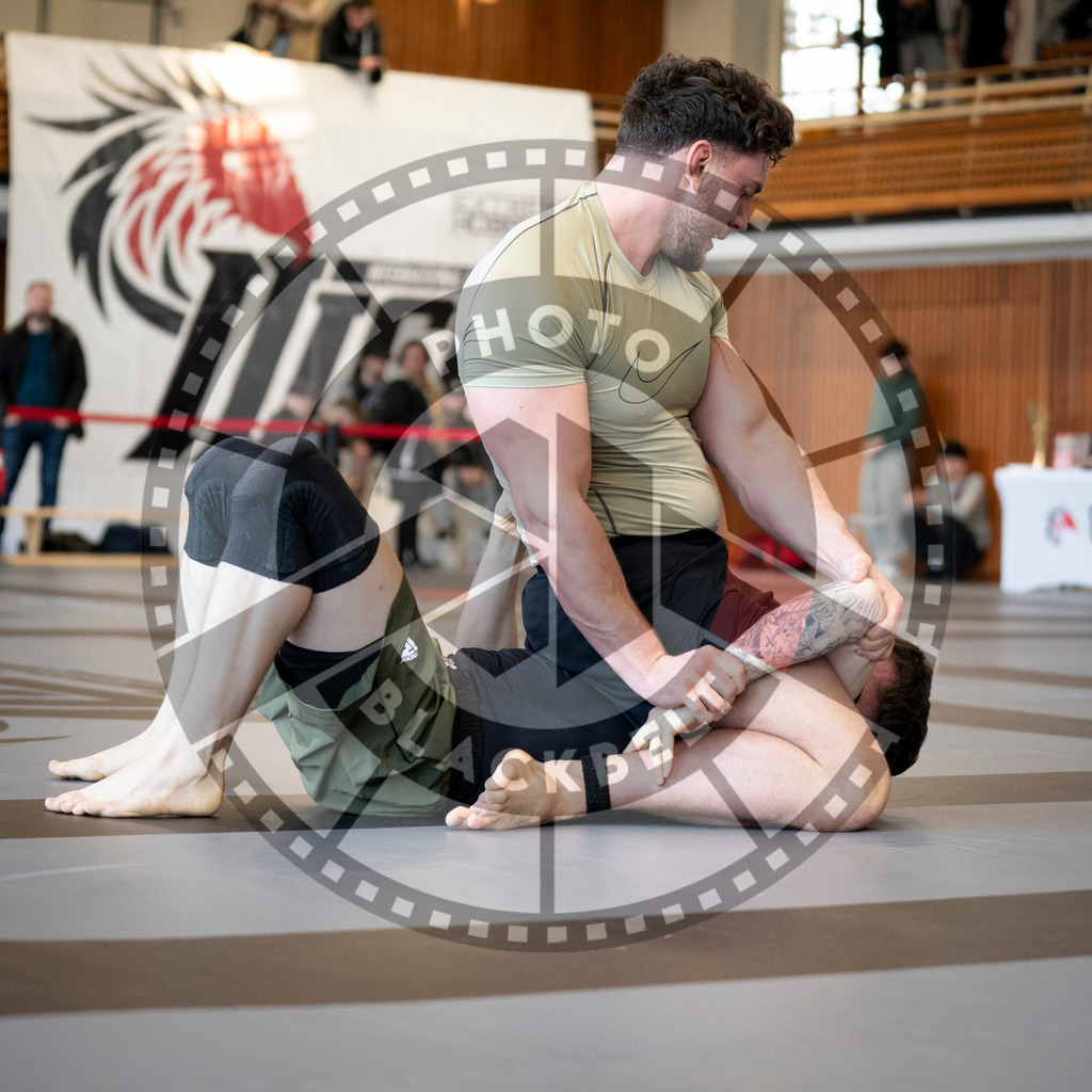 20240309PBB7639 | Fighters compete during the International Luta Livre (ILLCS) Spring Championship in Hannover, Germany, on March 9, 2024.