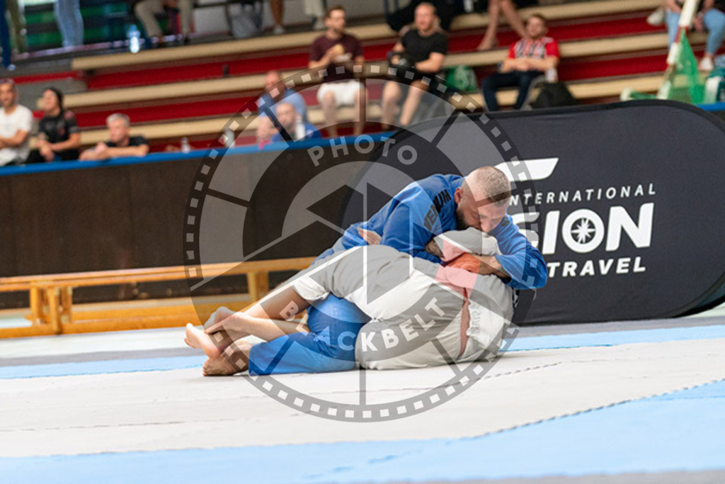 20230826PBB52187 | Fighters compete during the AJP INTLPRO BJJ and grappling competition in Hamburg, Germany, on August 26 2023.