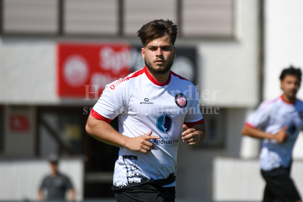 SpVgg Plattling : TSV Mauth I Testspiel 21.06.2025 I Bezirksliga West ( BzL Ndb. West) | Samuel Gwinner (SpVgg Plattling) - Realisiert mit Pictrs.com