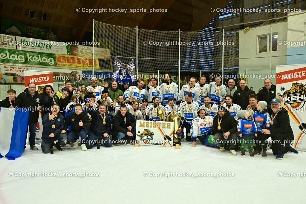 ESC Sparkasse Steindorf Meister 2025/26 | Meisterfoto ESC Steindorf 2025/26, ESC Sparkasse Steindorf Meister 2025/26, ESC Sparkasse Steindorf Meister 2025/26 am 08.03.2026 in Althofen (Stadthalle Althofen), Austria, (Photo by Bernd Stefan)