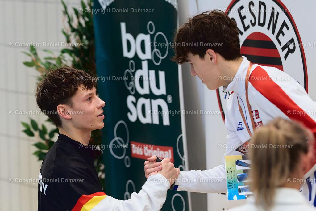 International Youth Diving Meet 2026 | Day 5 of 5 | International Youth Diving Meet 2026| Day 5 of 5 | 26.04.2026 | Youth diving competition featuring 1m and 3m springboard and platform at the Schwimmsportkomplex Freiberger Platz in Dresden.@ Domazer Photography - Realisiert mit Pictrs.com