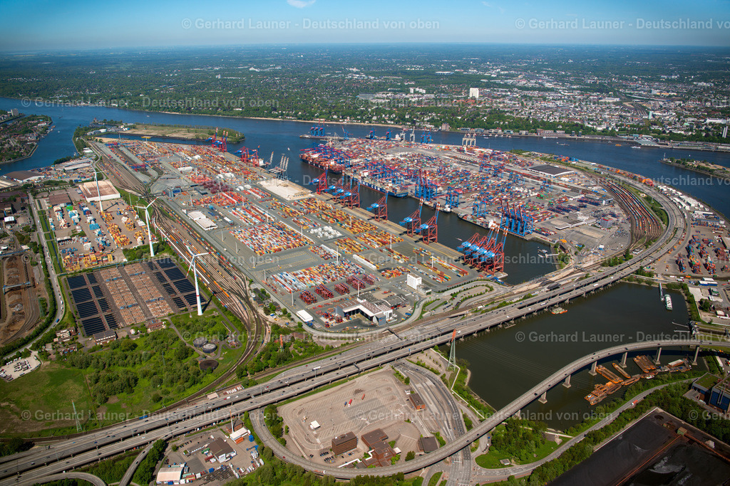 3801028 | Hafenanlagen Waltershof, Überseehafen Hamburg