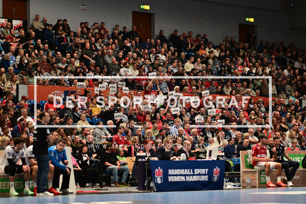 Handball I Herren I Saison 2024-2025 I Bundesliga I 23. Spieltag I HSV Hamburg - MT Melsungen I 26433 | Der Sportfotograf. - Realized with Pictrs.com