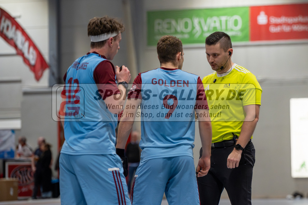 SFE_20260131_0177 | Mönchengladbach, Deutschland, 31.01.26: Hallenhockey 1. Bundesliga Herren Playoff zwischen Crefelder HTC - UHC Hamburg im GHTC Halle am 31.01.2026 in Mönchengladbach, Deutschland. (Foto von Stephan Fehrmann)Mönchengladbach, Germany, 31.01.26: Hallenhockey 1. Bundesliga Herren Playoff between Crefelder HTC - UHC Hamburg in GHTC Halle at 31.01.2026 in Mönchengladbach, Deutschland. (Foto from Stephan Fehrmann)