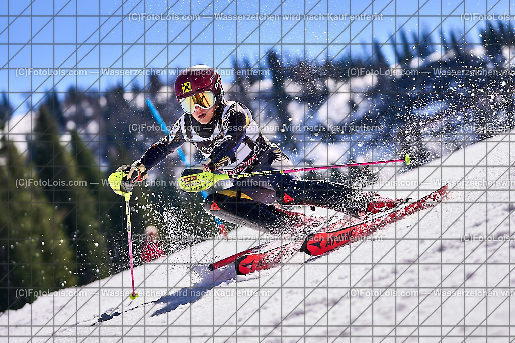 ALP2493_Reiteralm_MASTERS-LM_SL_Hauser Max | (C)FotoLois.com, Alois Spandl. Steirische MASTERS-Landesmeisterschaften Ski alpin SLALOM mit Wien und Salzburg, Reiteralm, Sa 13. April 2024.