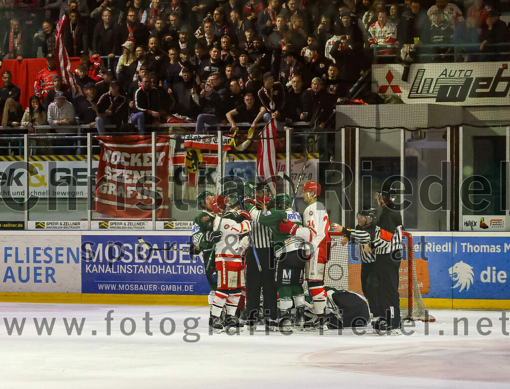 2023-10-20_167_TSV_Erding_gegen_EHC_Klostersee | Erding, Deutschland, 20.10.2023:.Eishockey, Bayernliga Vorrunde 2023 / 2024, 2. Spieltag, TSV Erding gegen EHC Klostersee, Endergebnis: 7:2..Foto: Christian Riedel / fotografie-riedel.net