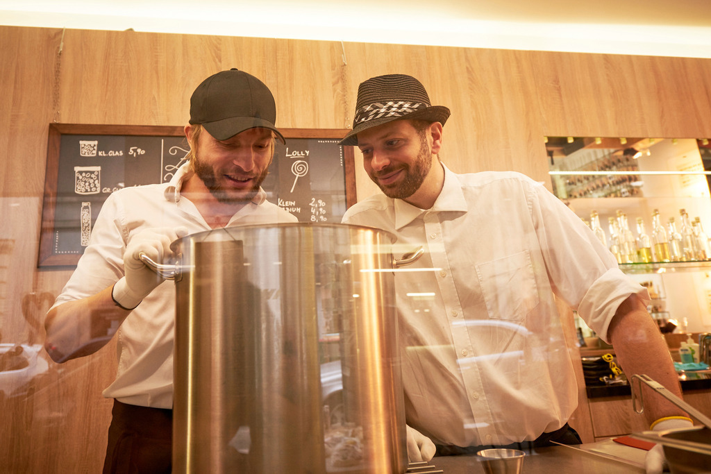 Zuckerl Werkstatt Wien | Wien, Austria - February 26, 2015: Zuckerlwerkstatt Wien - Realisiert mit Pictrs.com