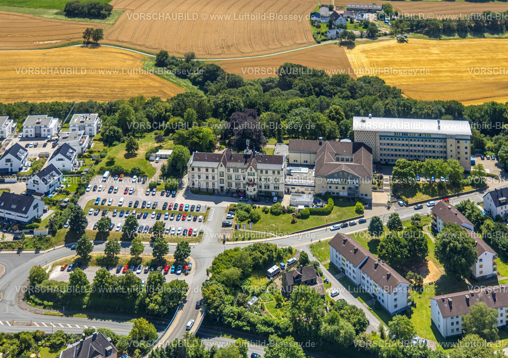 Hattingen230708377 | Luftbild, Klinik Blankenstein, Blankenstein, Hattingen, Ruhrgebiet, Nordrhein-Westfalen, Deutschland