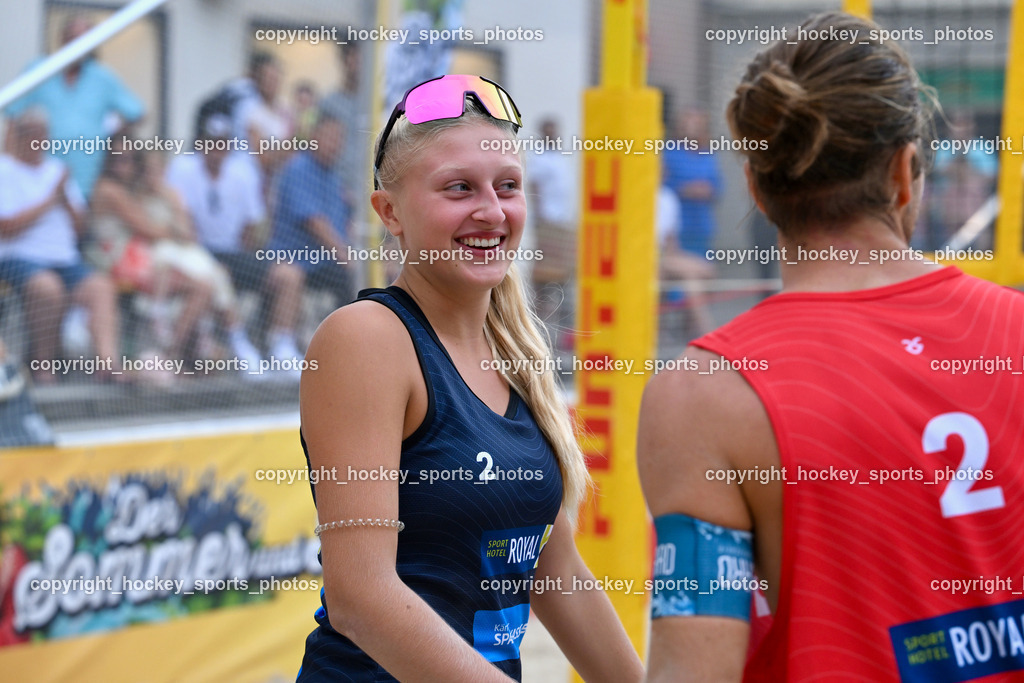 Kärntner Landesmeisterschaft Beach Volleyball | Kärntner Landesmeisterschaft Beach Volleyball, Kärntner Landesmeisterschaft Beach Volleyball am 18.08.2024 in Villach (Rathausplatz Villach), Austria, (Photo by Bernd Stefan)