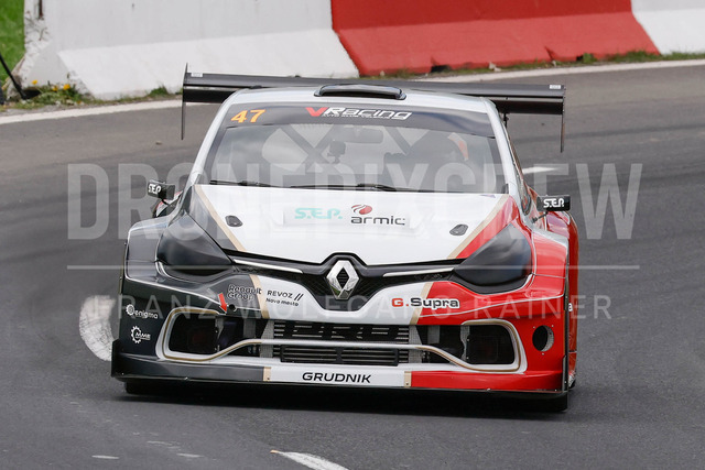 Rechberg Hill Climb 2025 – FIA European Hill Climb Championship | Rechberg Hill Climb 2025, part of the FIA European Hill Climb Championship. High-speed racing action, mountain scenery, atmosphere and pure motorsport passion captured in detail. The image shows Matej Grudnik (SLO) Renault Clio Proto.          