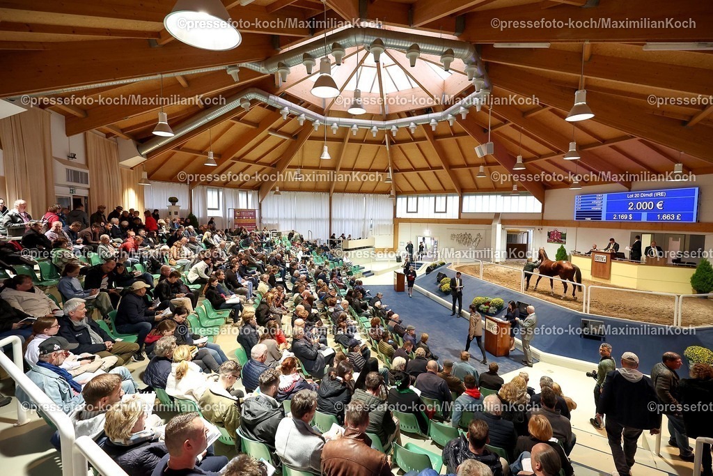 BBAG18102401005 | Besucher der Herbstaktion in der vollen Auktionshalle am 18.10.2024 BBAG-Auktion in Iffezheim. Copyright by Marc Ruehl - Veroeffentlichung nur gegen Honorar (zzgl.MwSt), Namensnennung und Beleg, Bank Routing Number: BIC GENODED1PAF, Bank Account Number: IBAN DE04 3706 2600 1201 6180 17, Steuer-Nr.: 203/5266/0306, Ust_Id_Nr.: De 122081417, Zur Gaulshuette 29, 50181 Bedburg, Phone: +49-(0)2272-83351, www.marcruehl.com, info@marcruehl.com, No Model Release, Abtretung von Persoenlichkeitsrechten der abgebildeten Person/Personen liegen nicht vor. Speichern in Bilddatenbanken oder Vervielfaeltigung ist ohne schriftliche Genehmigung nicht gestattet.