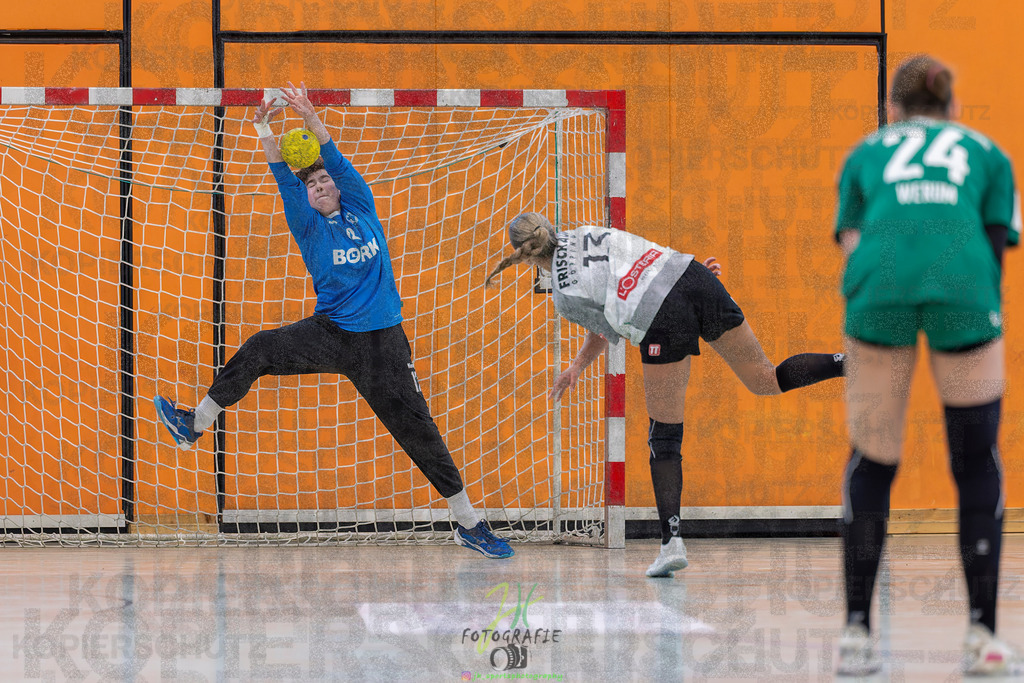 Jugendbundesliga wJA, Pokalrunde, HSG Kleenheim/Langgöns - Frisch Auf Göppingen | Jugendbundesliga wJA, Pokalrunde, HSG Kleenheim/Langgöns - Frisch Auf Göppingen am 28.02.2026 in Oberkleen (Weidig-Halle)Photo © 2026 - Jörg Heinrich - Realisiert mit Pictrs.com