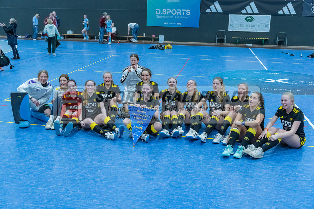 HK_20240303_109466 | Finale und Ehrungen Deutsche Meisterschaft WU16 am 3.3.2024 Hallo DHC, Düsseldorf ,