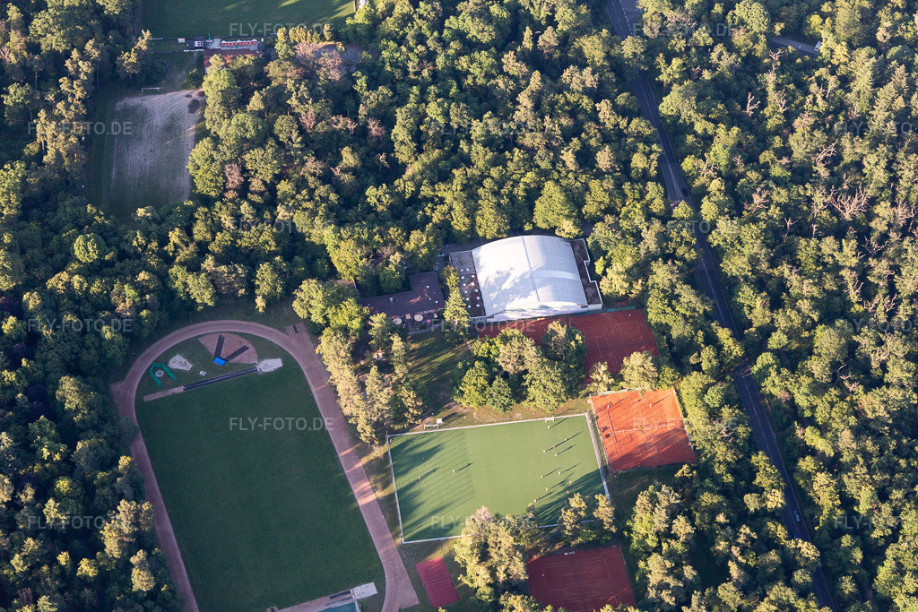 Luftbild: MTV im Ortsteil Oststadt in Karlsruhe im Bundesland Baden-Württemberg in Deutschland. Foto: IMG_115172.jpg vom 13.06.2019 durch Werner Riehm/FLY-FOTO.de