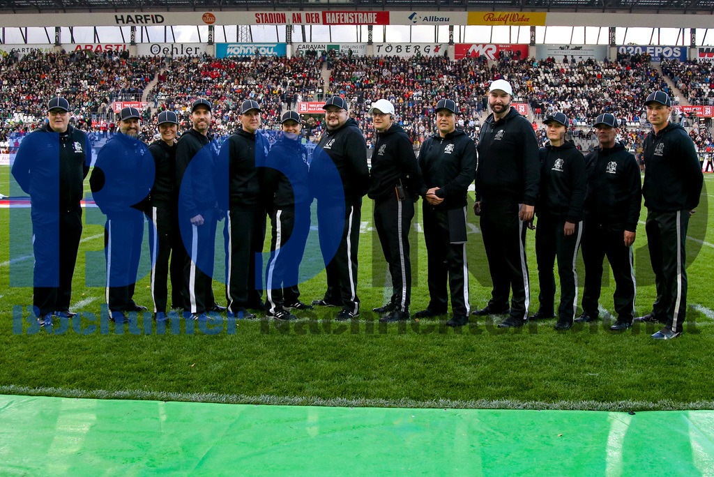  14.10.2023 - 
 | Sebastian Sendlak / Bochumer Nachrichtendienst (BOND) - GFL-Bowl 2023: Schwaebisch Hall Unicorns vs. Potsdam Royals - Realisiert mit Pictrs.com