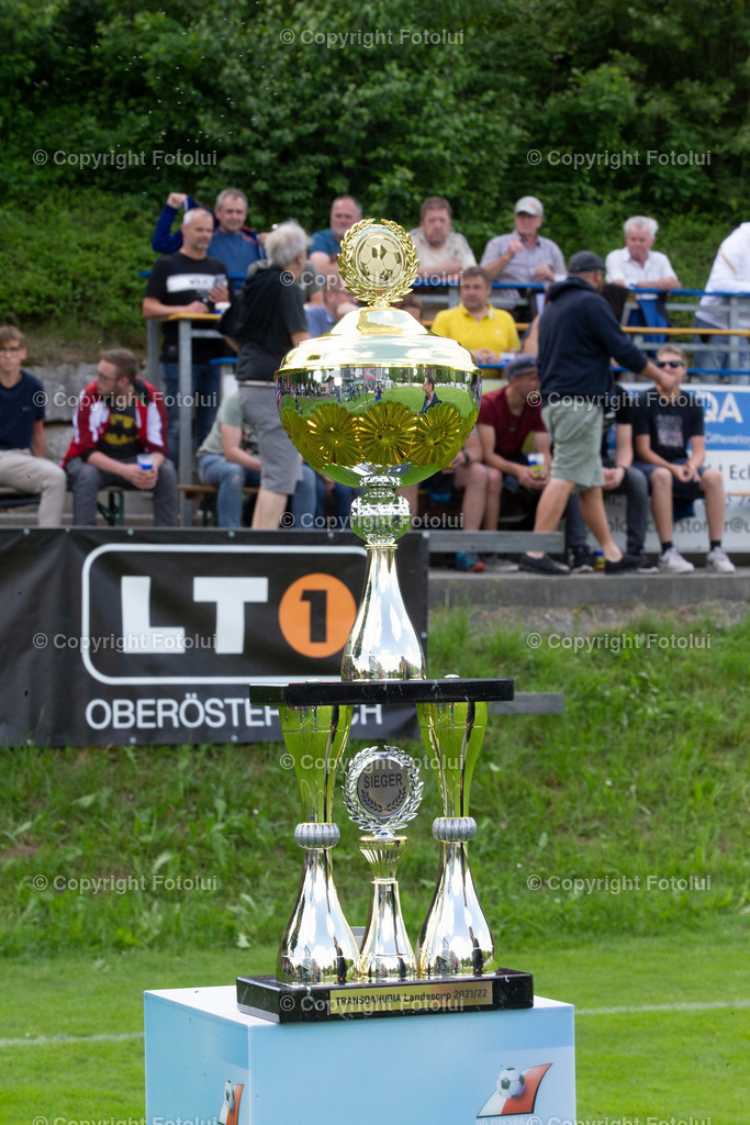 A_LUI-260522_42 | SPORT,FUSSBALL TRANSDANUBIA CUP FINALE 26.05.2022 ST.MARTIN/MK.-ASKOE OEDT IM BILD: POKAL  FOTO:FOTOLUI/OOEFV