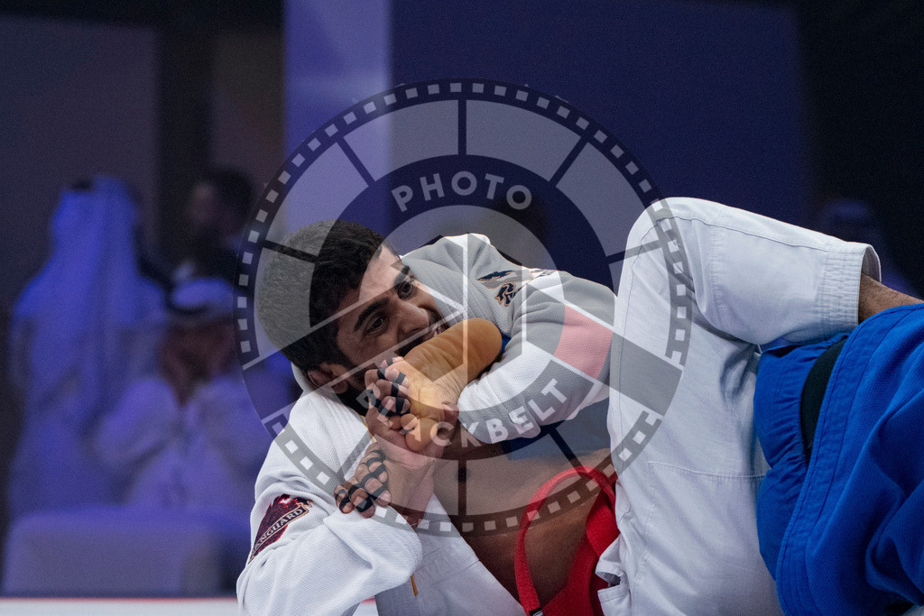 20231110PBB1069 | Fighters compete during the AJP World Professional Championship blackbelt finals in the Mubadala Arena in Abu Dhabi, Arab United Emirates, on November 10, 2023.