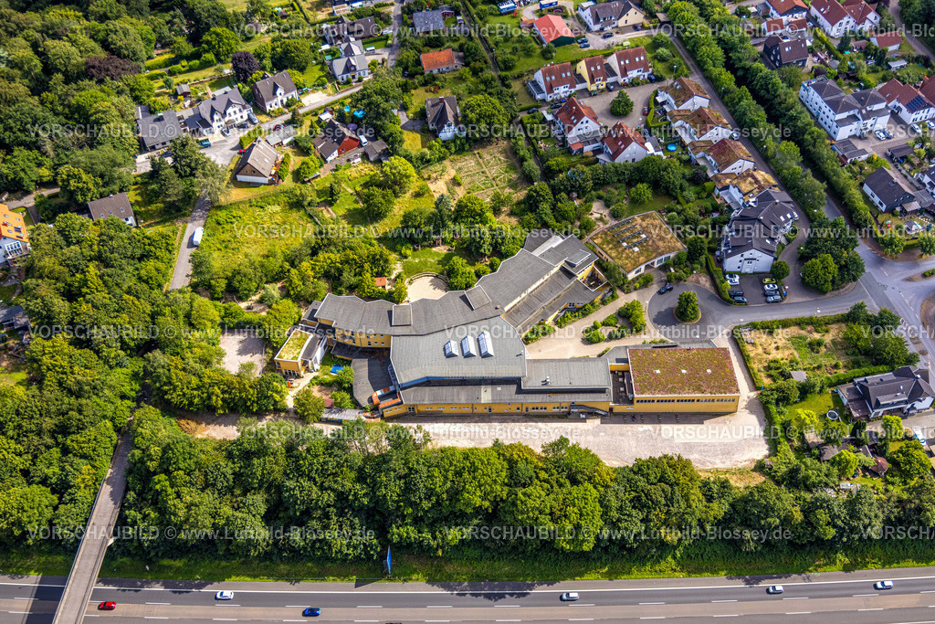 Witten230700919 | Luftbild, Blote-Vogel-Schule Waldorfschule, Rudolf Steiner Kindergarten, Annen, Witten, Ruhrgebiet, Nordrhein-Westfalen, Deutschland