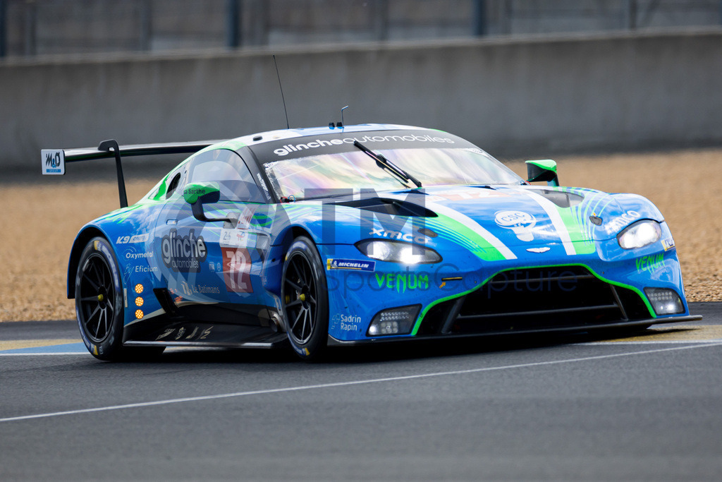 TP-20230605-101-147- | LE MANS,FRANCE,07.Jun.23 - MOTORSPORTS - WEC, FIA World Endurance Championships, 24 Hours of Le Mans, Circuit de la Sarthe, free practice 1. Image shows Arnold Robin (FRA), Maxime Robin (FRA) and Valention Hasse-Clot (FRA/ TF Sport). Photo: Trainproduction / Matthias Trinkl