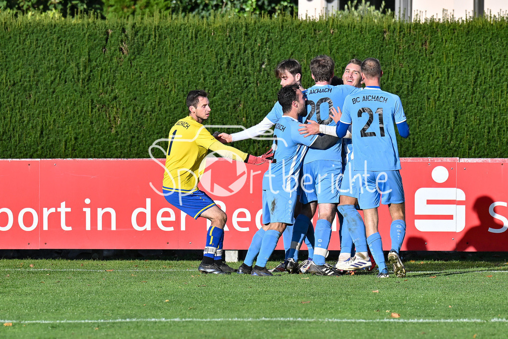 BC Aichach - TSV Pöttmes | Jubel nach 4-3