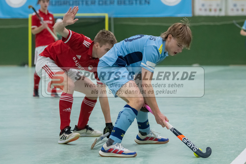 HK_20230305_106040 | Deutsche Meisterschaft MU16 1/2 Finale Rot-Weiss Köln - Zehlend. Wespen am 5.3.2023 RWK, Köln ,