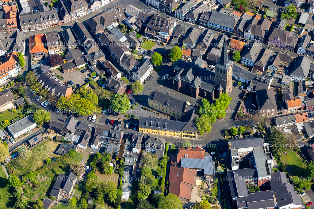 Luftbilder Wachtendonk-0905 | Luftbildfotografie Altstadtbereich und Innenstadtzentrum in Wachtendonk im Bundesland Nordrhein-Westfalen, Deutschland - Realisiert mit Pictrs.com