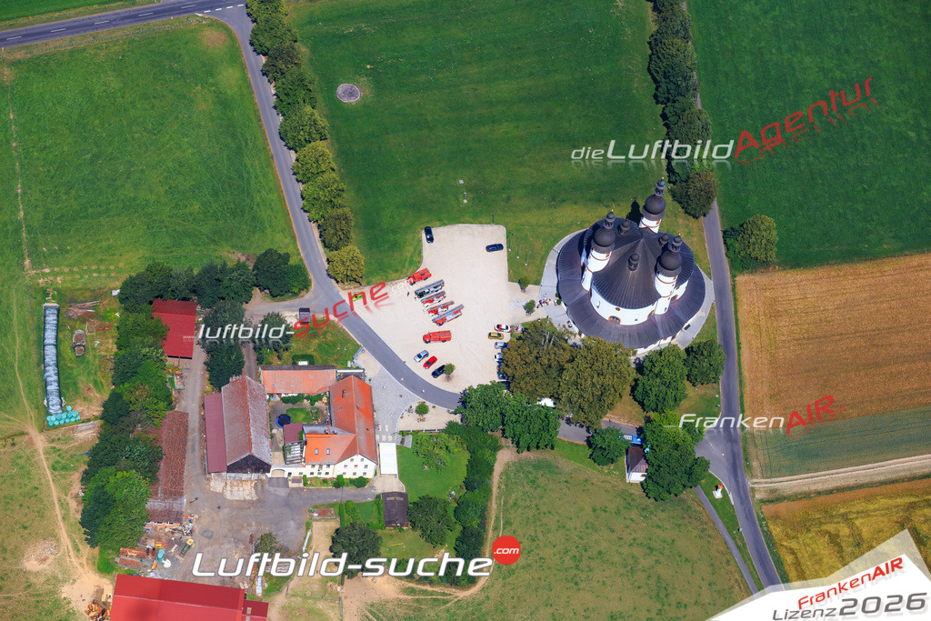 Die Luftaufnahme Kappl - Waldsassen wurde vom UL-Flugzeug (keine Drohne) aus fotografiert.Hohe Druck- Auflösung-die Geschenkidee!