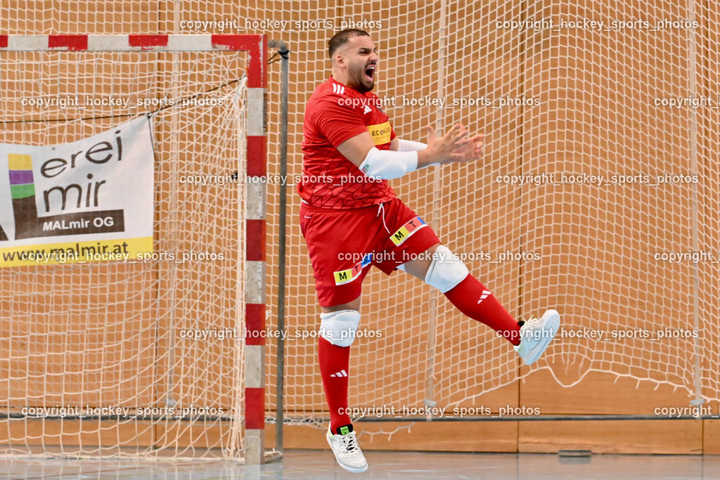 Carinthia Flamengo Futsal Club vs. LPSV-K | #1 Youssef Helal Carinthia Flamengo, Carinthia Flamengo Futsal Club vs. LPSV-K, Carinthia Flamengo Futsal Club vs. LPSV-K am 03.11.2024 in Klagenfurt (Ballspielhalle Viktring), Austria, (Photo by Bernd Stefan)