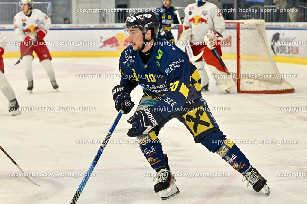 RED BULL HOCKEY JUNIORS vs. EK DIE ZELLER EISBÄREN | #10 Artner Fabio EK DIE ZELLER EISBÄREN, RED BULL HOCKEY JUNIORS vs. EK DIE ZELLER EISBÄREN, RED BULL HOCKEY JUNIORS vs. EK DIE ZELLER EISBÄREN am 14.01.2025 in Salzburg (Eisarena Salzburg), Austria, (Photo by Bernd Stefan)
