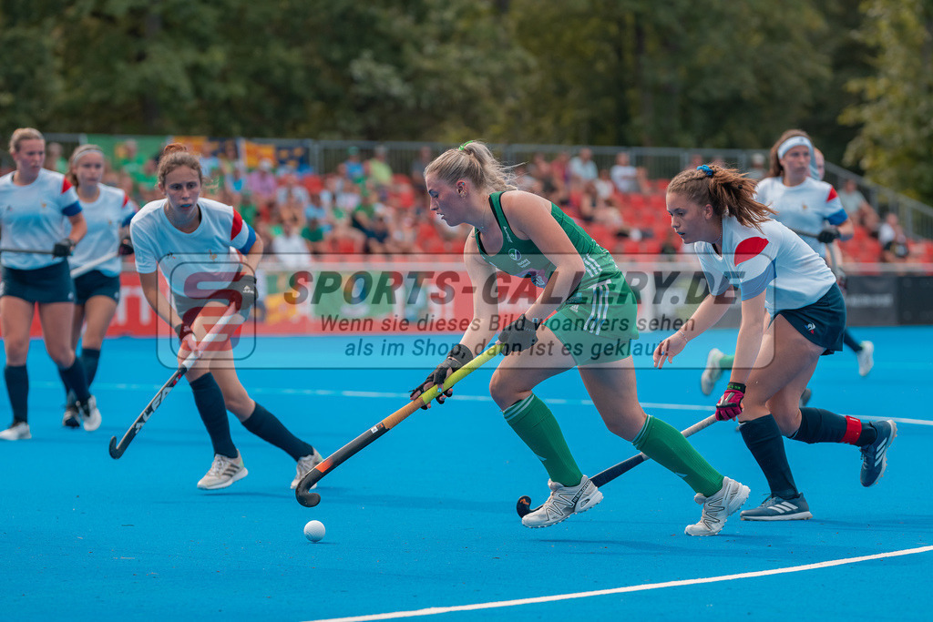 HK_20230708_100013 | Euro Hockey WU18 France - Ireland Championship Girls &amp; Boys am 8.7.2023 CHTC , Krefeld ,