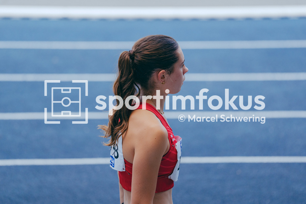 Deutsche Meisterschaften U20 / U16 2026 | Lotta Götz, LG Rhein-Wied, 1098, 400 Meter Hürden, Finale, Deutsche Meisterschaften der U20 &amp; U16 2026, Lohrheidestadion Bochum-Wattenscheid, 12.07.2026. Foto: Marcel Schwering / sportimfokus - Realisiert mit Pictrs.com