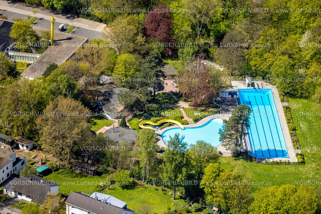 Hattingen230407065 | Luftbild, Freibad Welper, Welper, Hattingen, Ruhrgebiet, Nordrhein-Westfalen, Deutschland