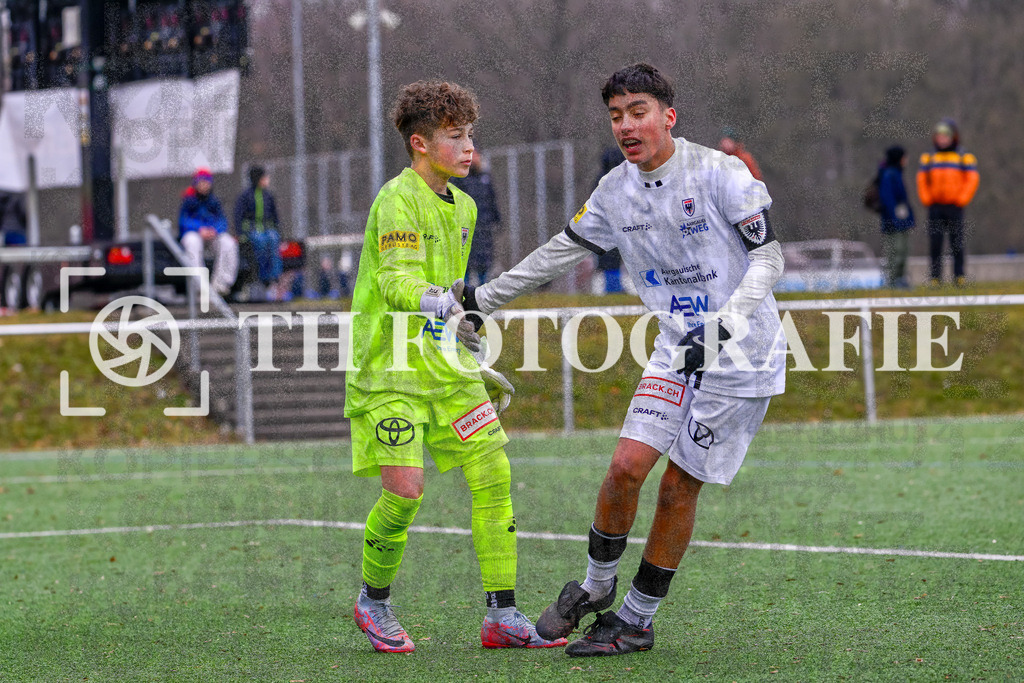 GER, Juventus - FC Aarau,  Fussball, PS-Immo-Cup 2026,U13 Feldturnier, 18.01.2026 | Juventus, FCA