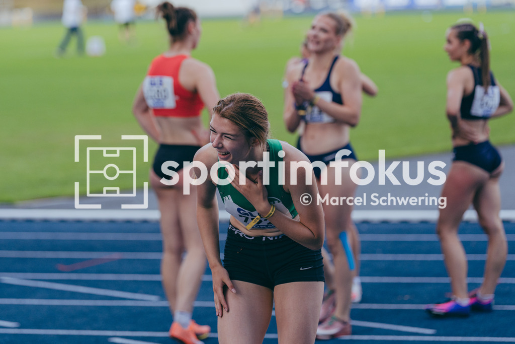 DM U23 U18 Bochum 2026 | Anna Wulfert (VfL Wolfsburg), Startnummer 792, wU18 100-Meter-Lauf Finale, Deutsche Meisterschaften der U18 &amp; U23 2026, Lohrheidestadion Bochum-Wattenscheid, 04.07.2026 Foto: Marcel Schwering / sportimfokus - Realisiert mit Pictrs.com