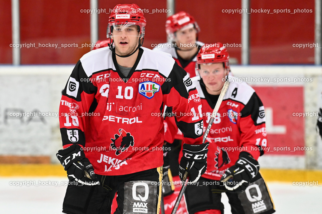 HDD Jesenice vs. EC Bregenzerwald 30.9.2022 | #10 Jenko Jasa, #18 Logar Miha