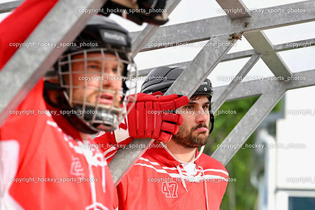 VAS Ballhockey vs. HSC Eagles Poggersdorf | #47 Witting Marcel, VAS Ballhockey vs. HSC Eagles Poggersdorf, VAS Ballhockey vs. HSC Eagles Poggersdorf am 14.07.2024 in Villach (Alpen Arena ), Austria, (Photo by Bernd Stefan)