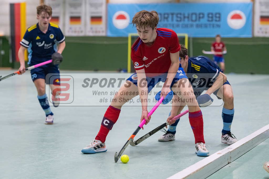 HK_20230304_105850 | Deutsche Meisterschaft MU16 Zehlend. Wespen - Mannheimer HC am 4.3.2023 RWK, Köln ,