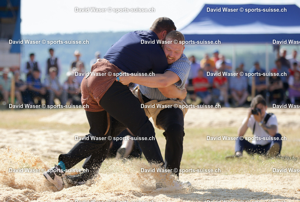 Finale Collaud Romain ___ - Kramer Lario ___ _ la F_te Cantonale Fribourgeoise _ Orsonnens le samedi 27.05.2023 Photos EdelweissPoint David Waser | sports-suisse.ch