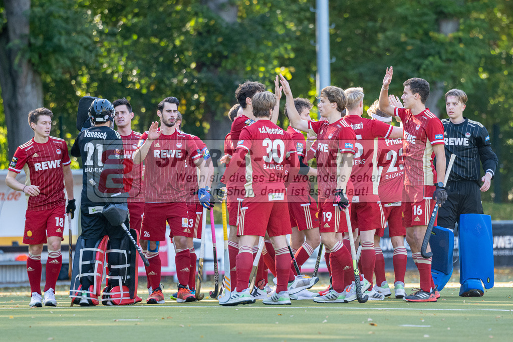 SFE_20221009_0001 | 1. Bundesliga Hockey Herren Rot-Weiss Köln - Harvestehuder THC am 09.10.2022 in Köln (KTHC Stadion Rot-Weiss Köln Tennis and Hockey Club), Photo: Stephan Fehrmann 2022 (Sports-Gallery)