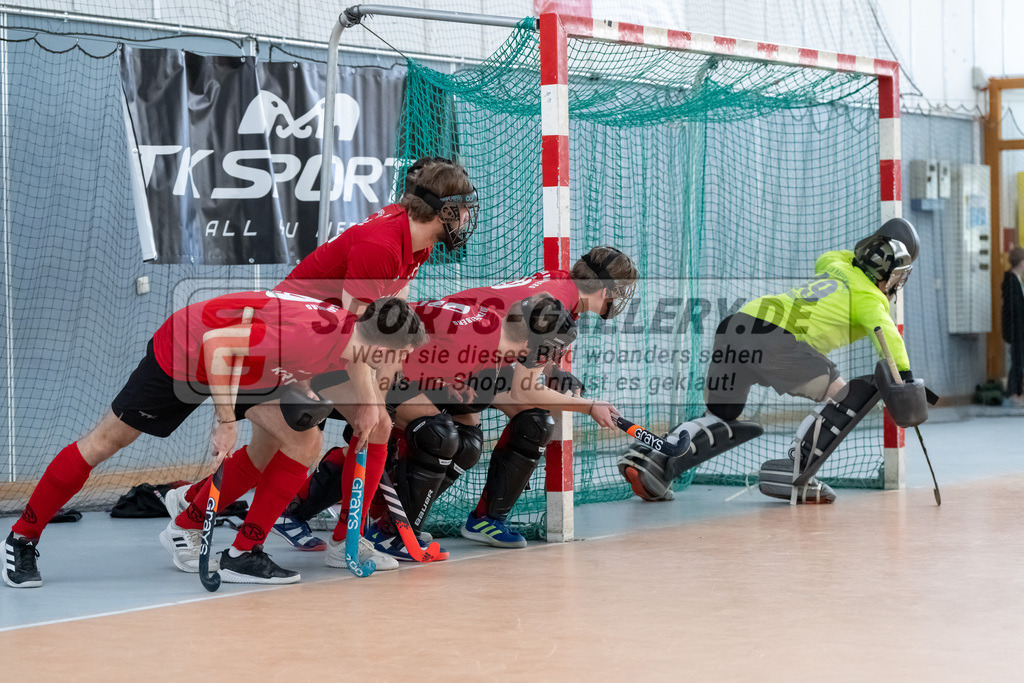 HK_20250202_102322 | 2. Bundesliga Halle Herren Club Raffelberg - Schwarz Weiss Köln am 2.2.2025 Halle am Raffelberg, Duisburg ,