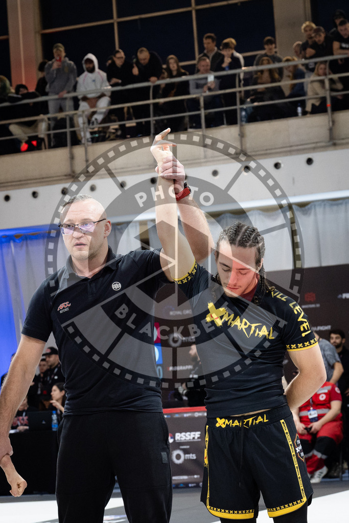 20260214PBB2254 | Fighters compete during the ADCC European Trials  competition day 1 in Belgrade, Serbia, on February 14, 2026.